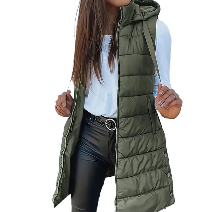 Luniva – Veste matelassée sans manches en coton