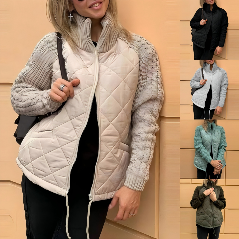 Nalera – veste patchwork matelassée
