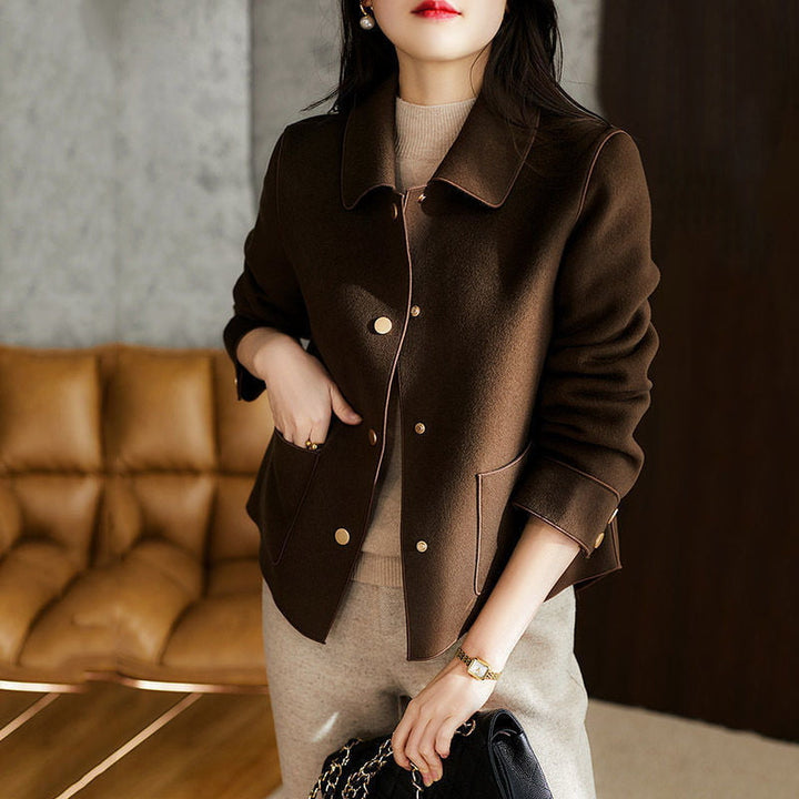 Noreli – manteau réversible en mélange de coton