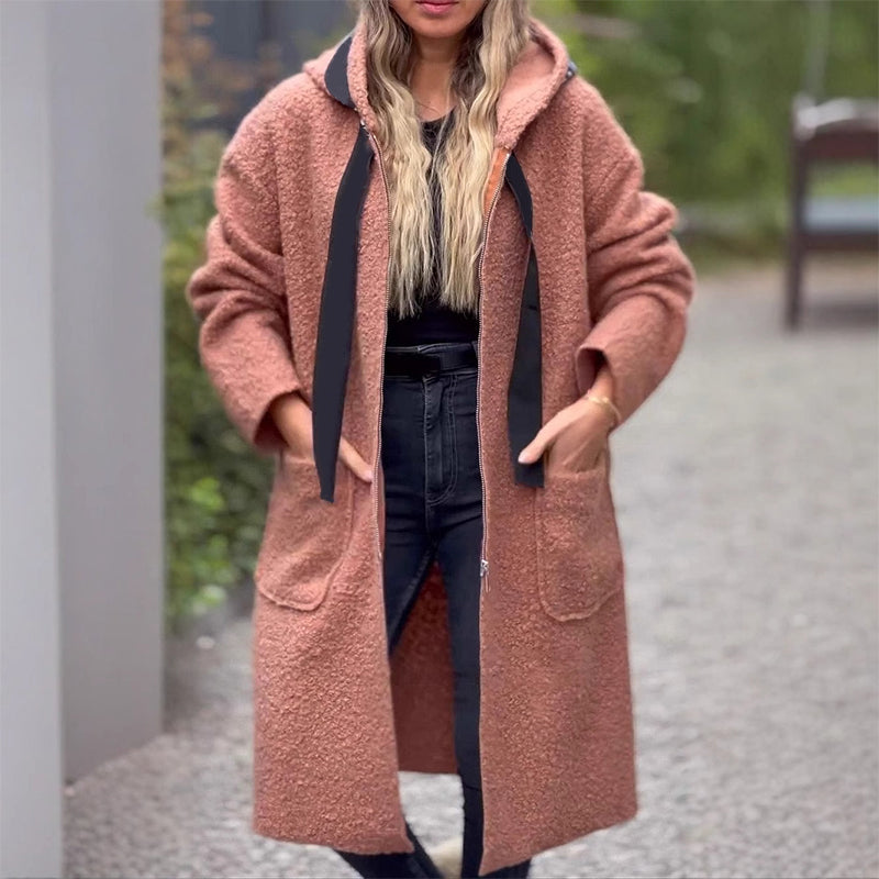 Loriva – Manteau à capuche zippé