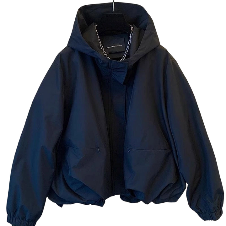 Linara – Veste coupe-vent résistante à l'eau à ourlet blousant
