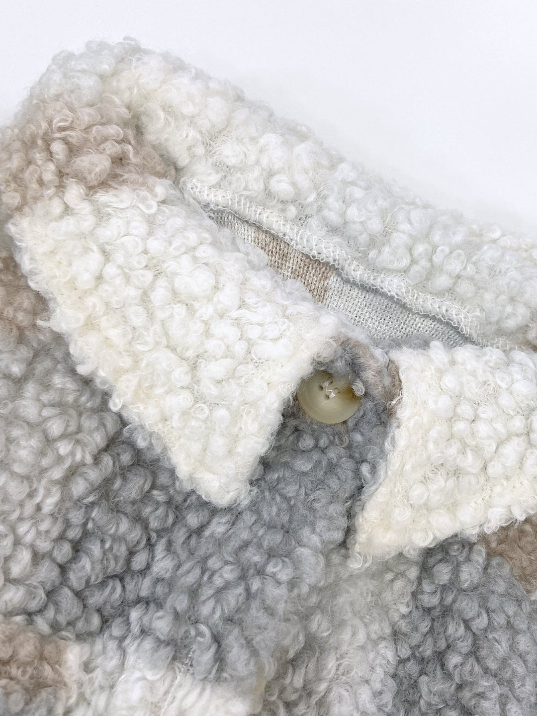 Mireva – Manteau tissé à carreaux