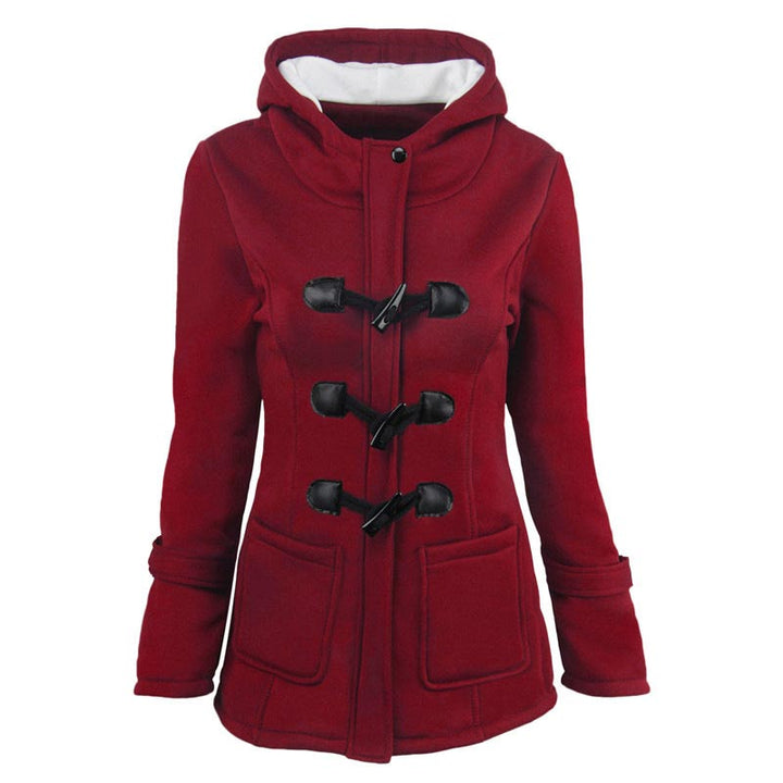 Veluna – Veste en mélange de coton à double fermeture