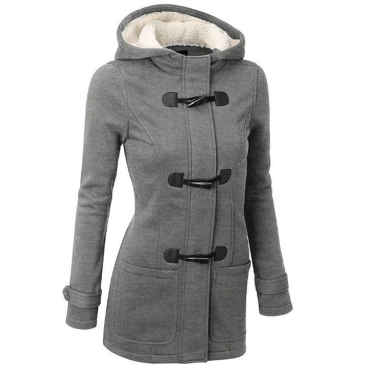 Veluna – Veste en mélange de coton à double fermeture