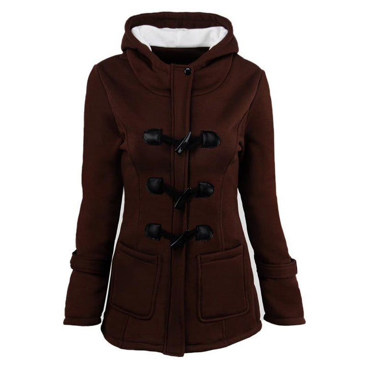 Veluna – Veste en mélange de coton à double fermeture