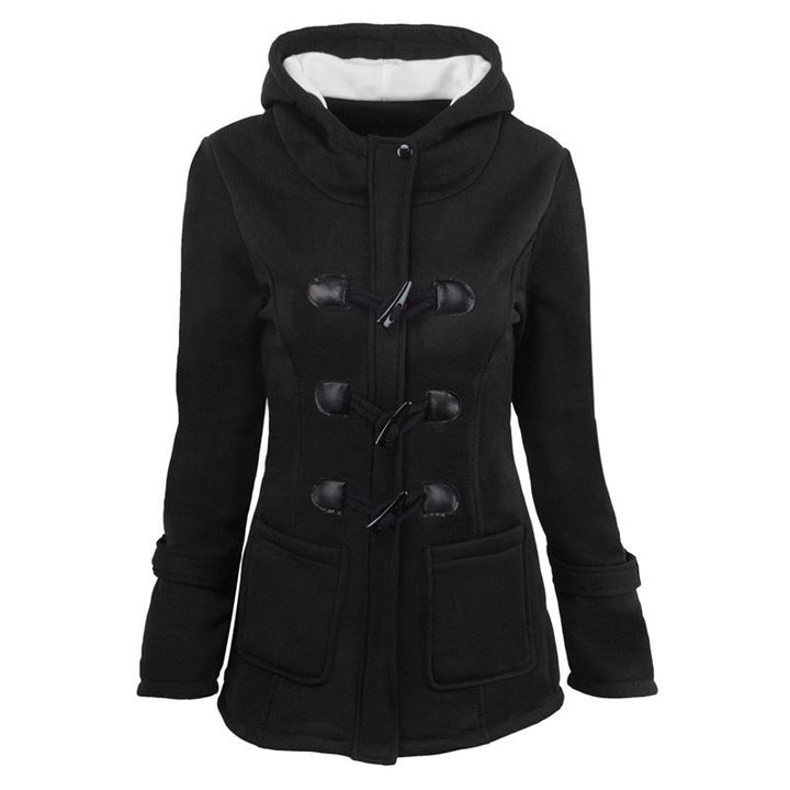 Veluna – Veste en mélange de coton à double fermeture