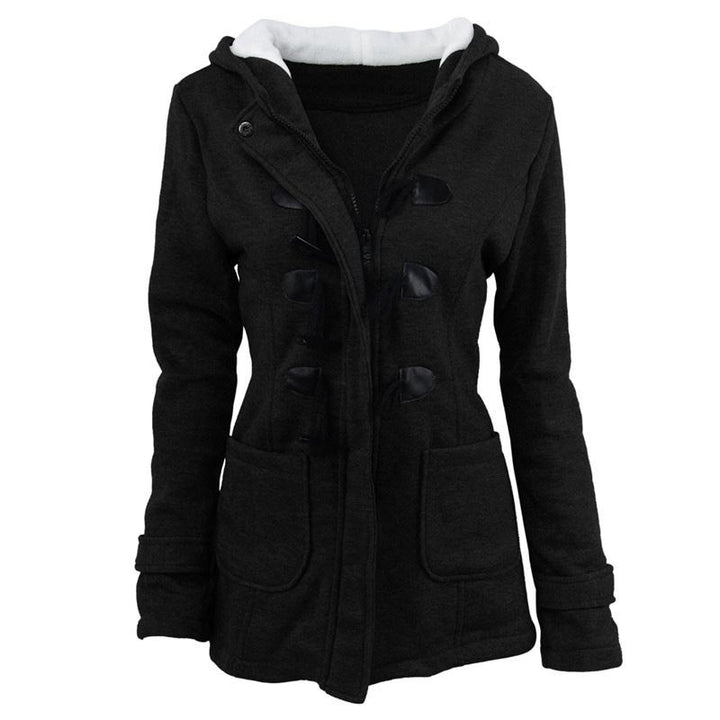 Veluna – Veste en mélange de coton à double fermeture