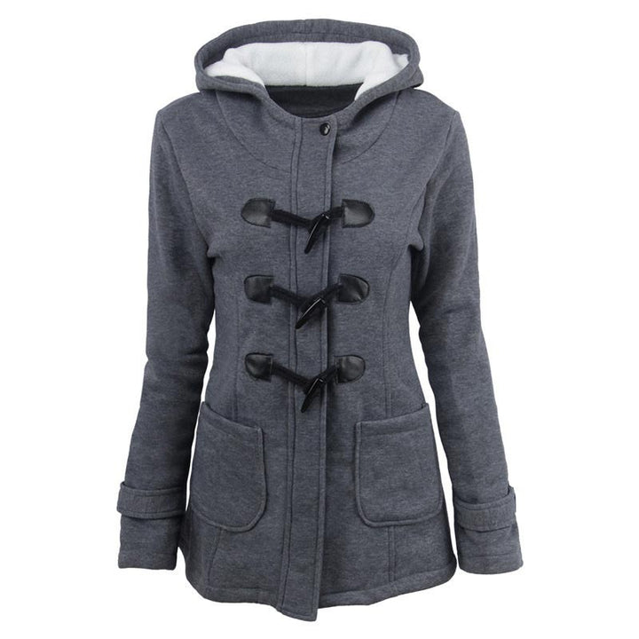 Veluna – Veste en mélange de coton à double fermeture