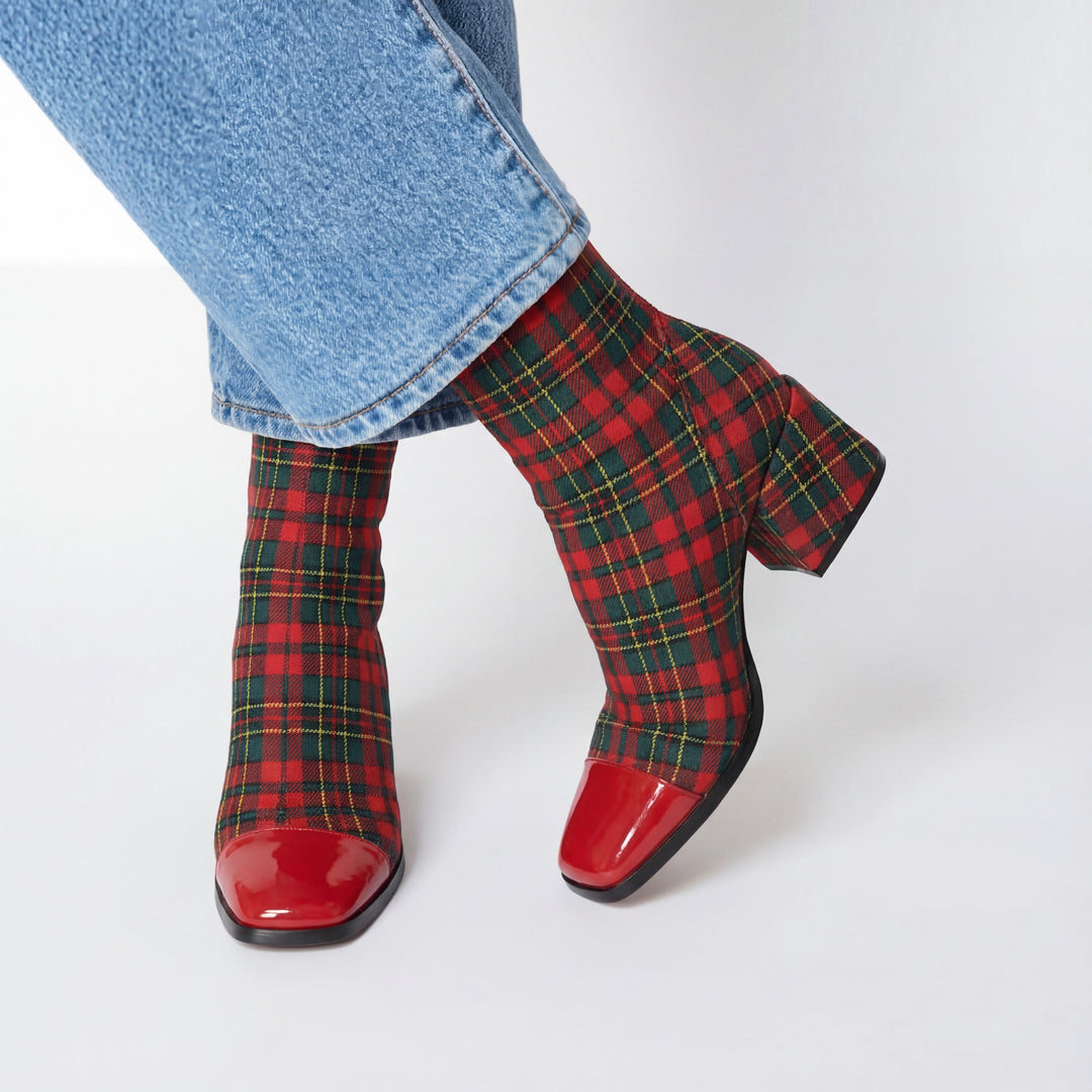 Lunera – Bottines à talon carré